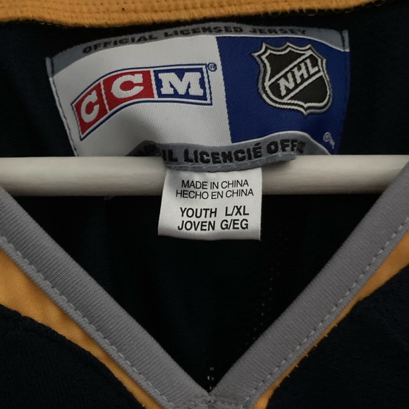 2000’s Buffalo Sabres “Buffaslug” Ryan Miller 3rd Jersey ( Screen Printed Logo ) - Picture 5 of 5